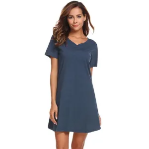 Casual Night Dress Sleepwear