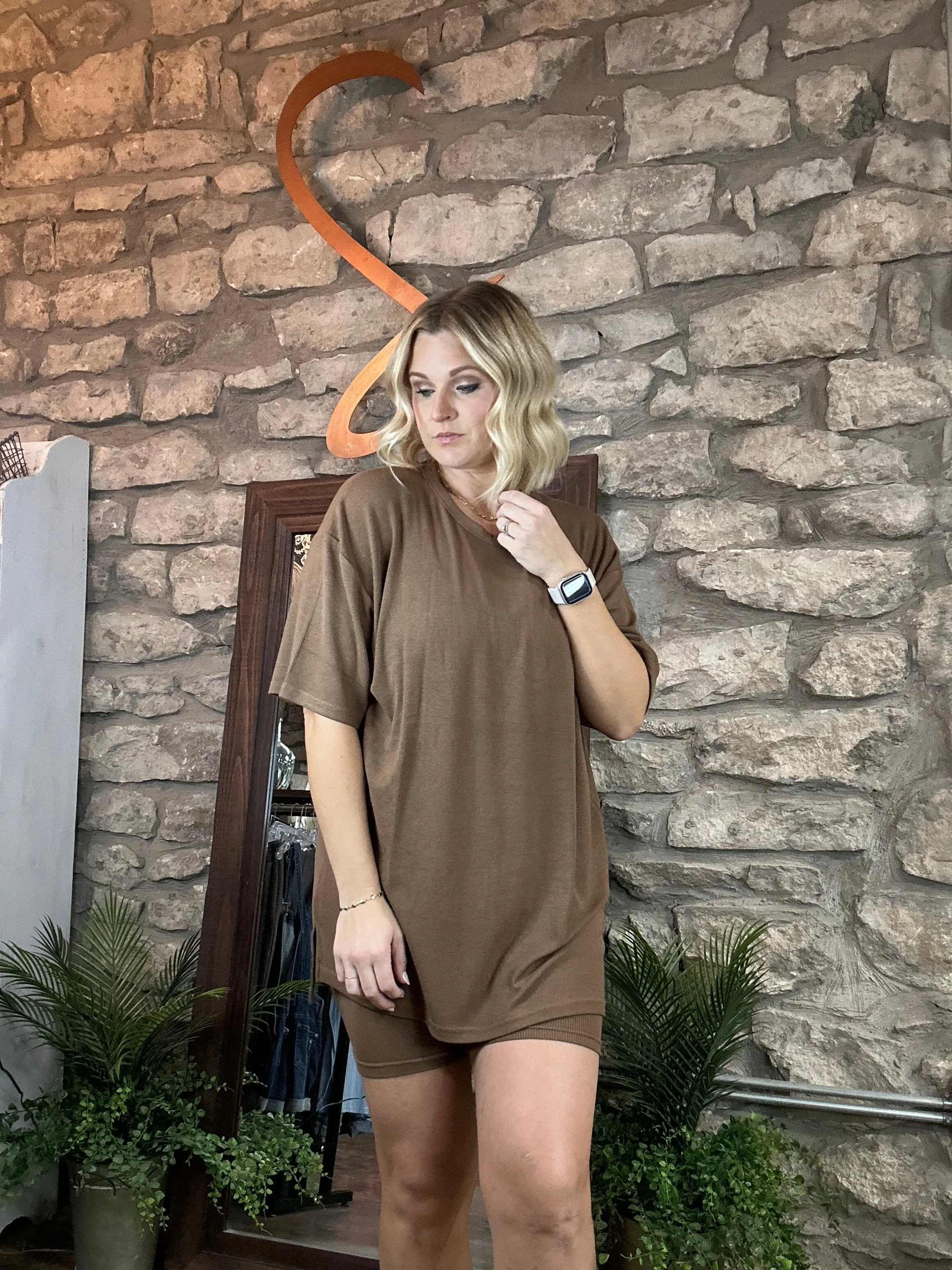 Casual Ribbed Set