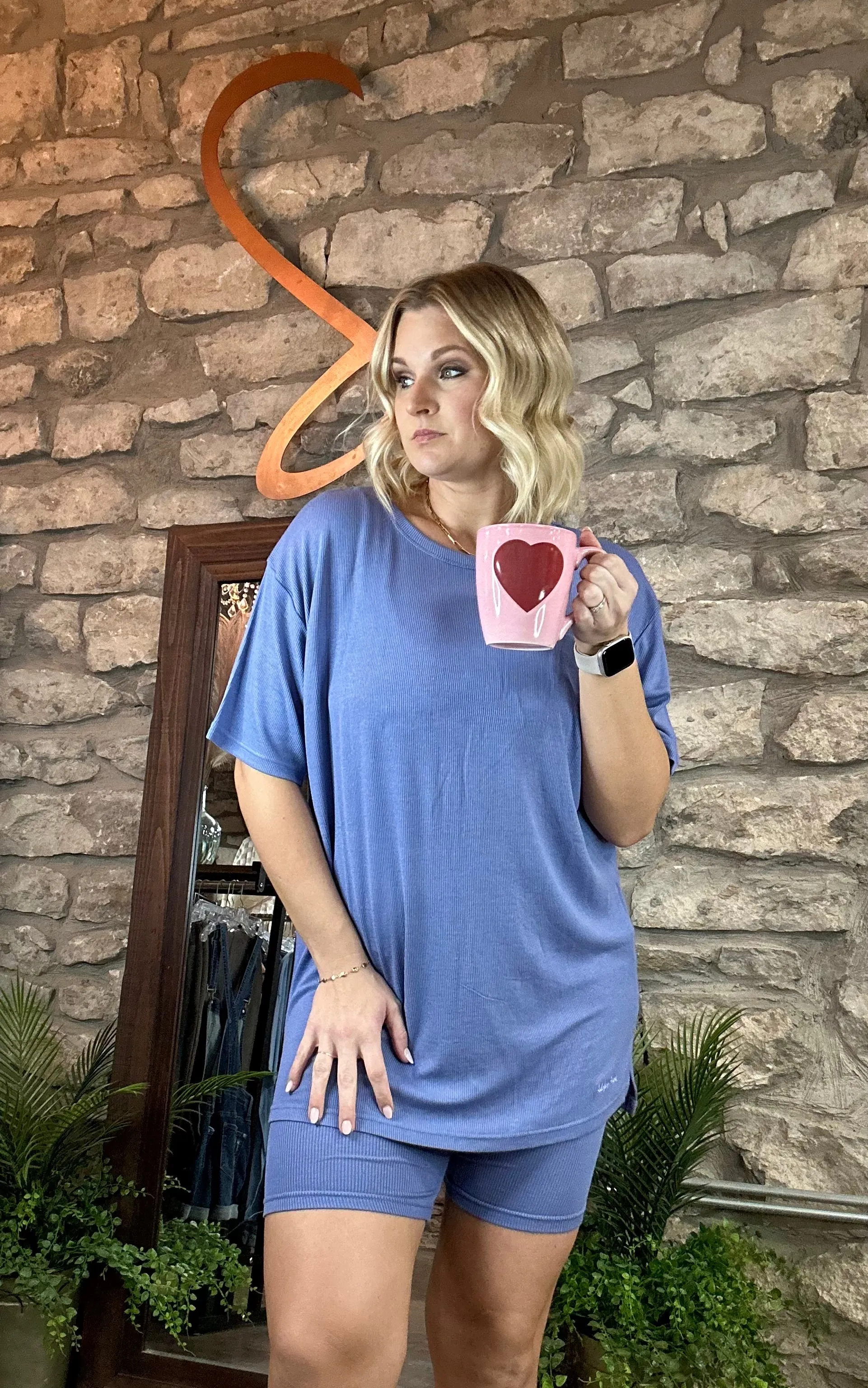 Casual Ribbed Set
