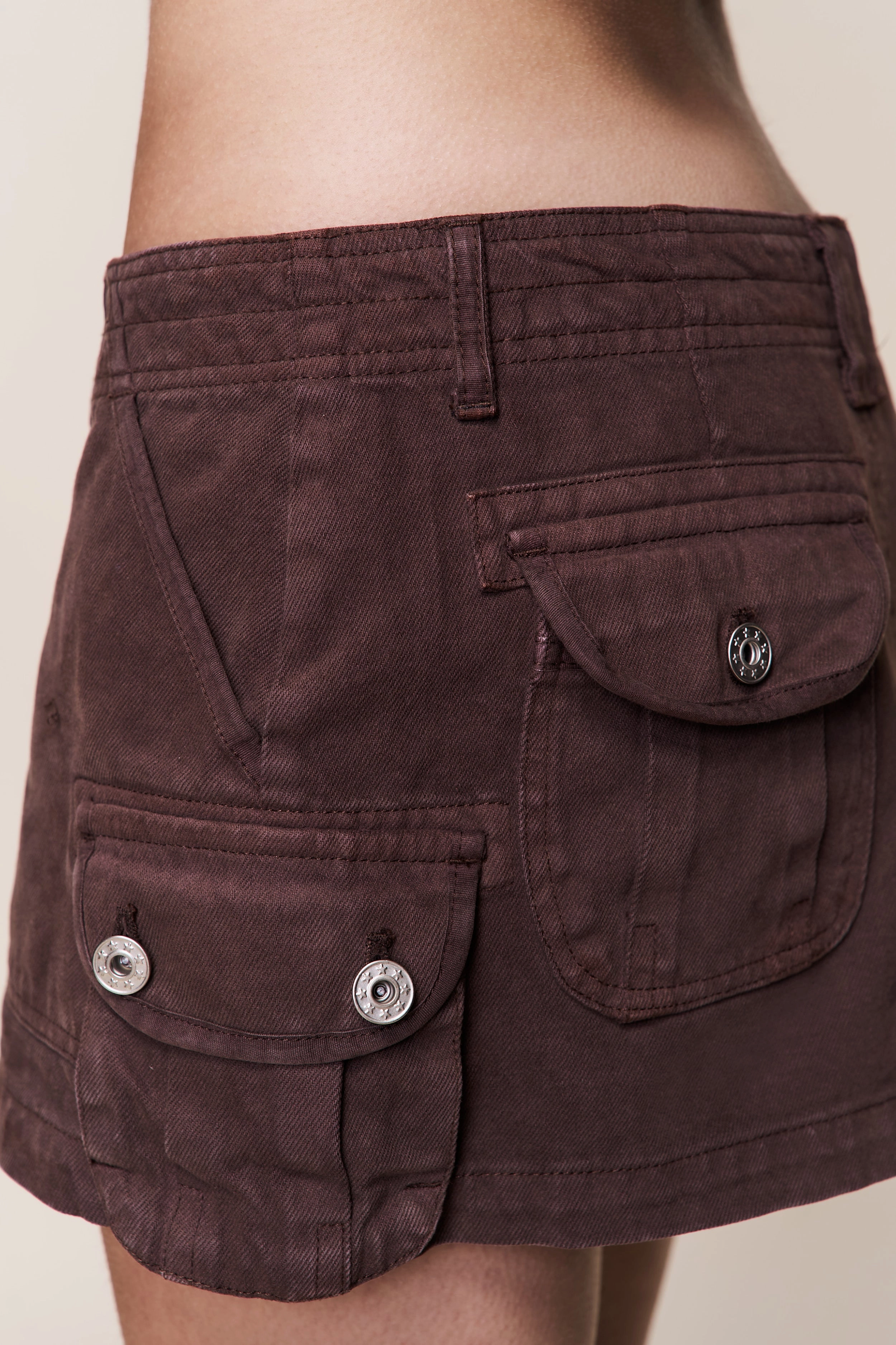 Timeless Piece light colors Anais Cargo Mini Skirt