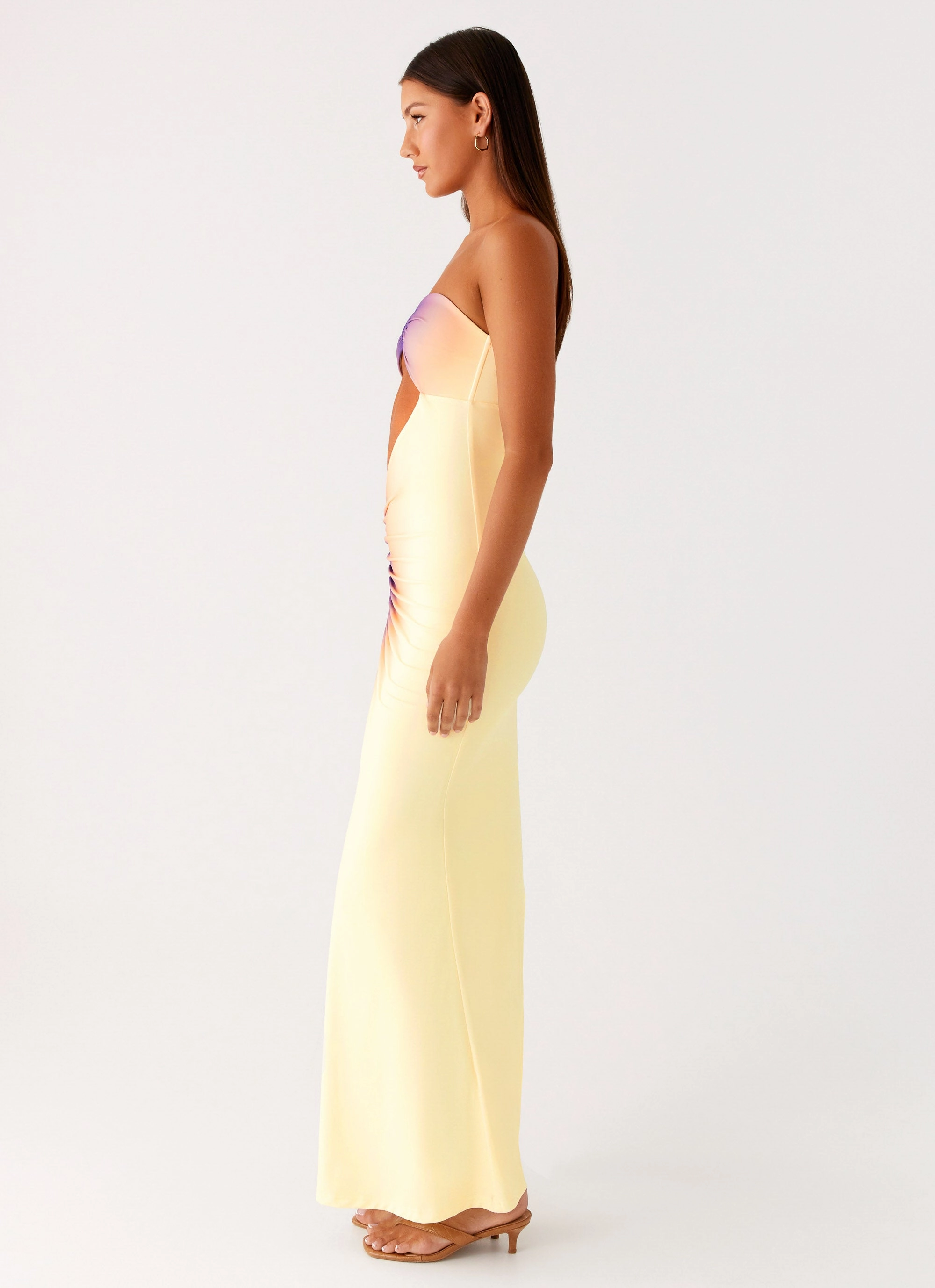 TaglessDesign Ellisah Ombre Maxi Dress - Sunrise Ombre