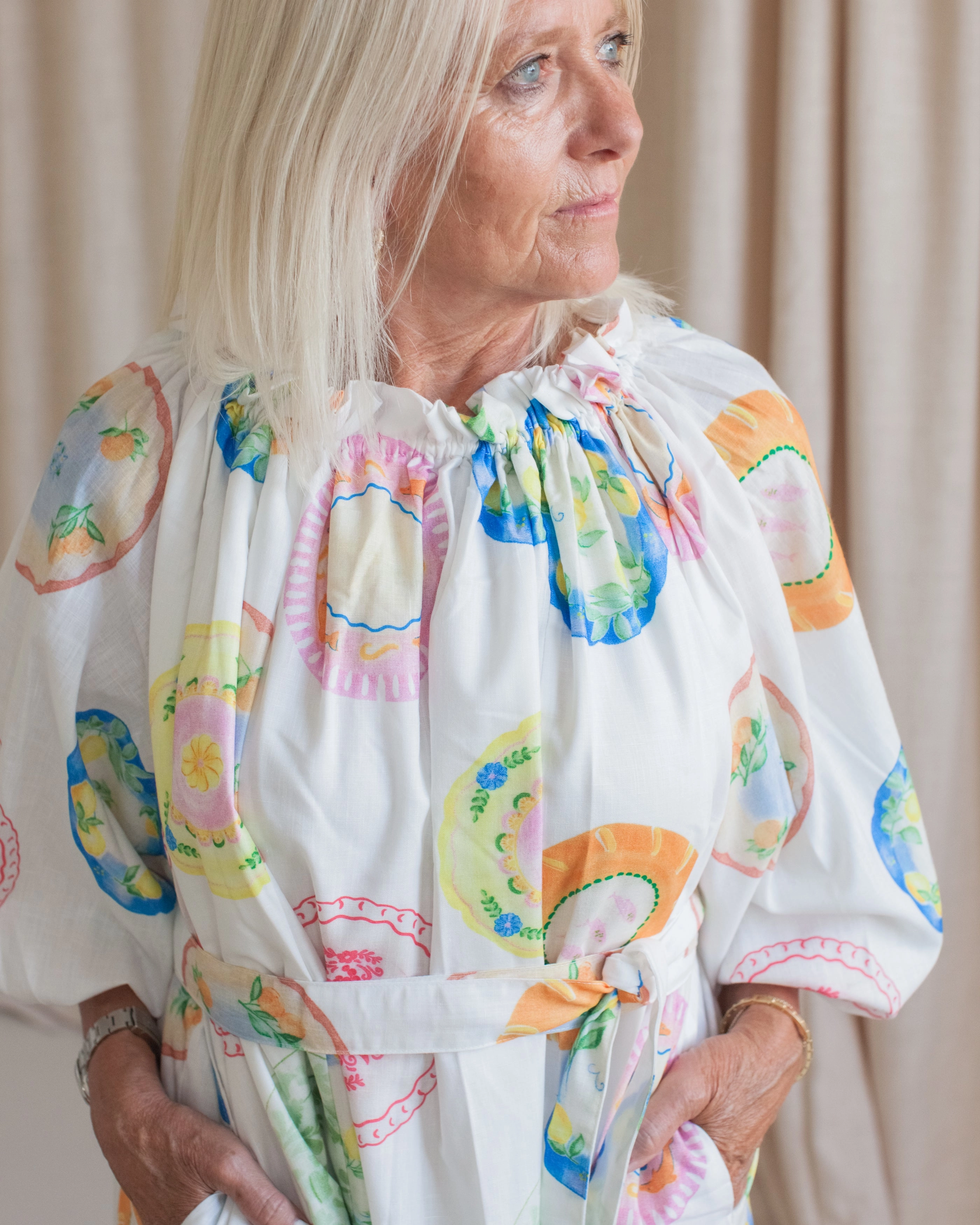 Date Nightwear Seville Belted Dress