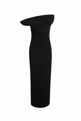 Piped-Edge Casual maxi dress Cato Dress