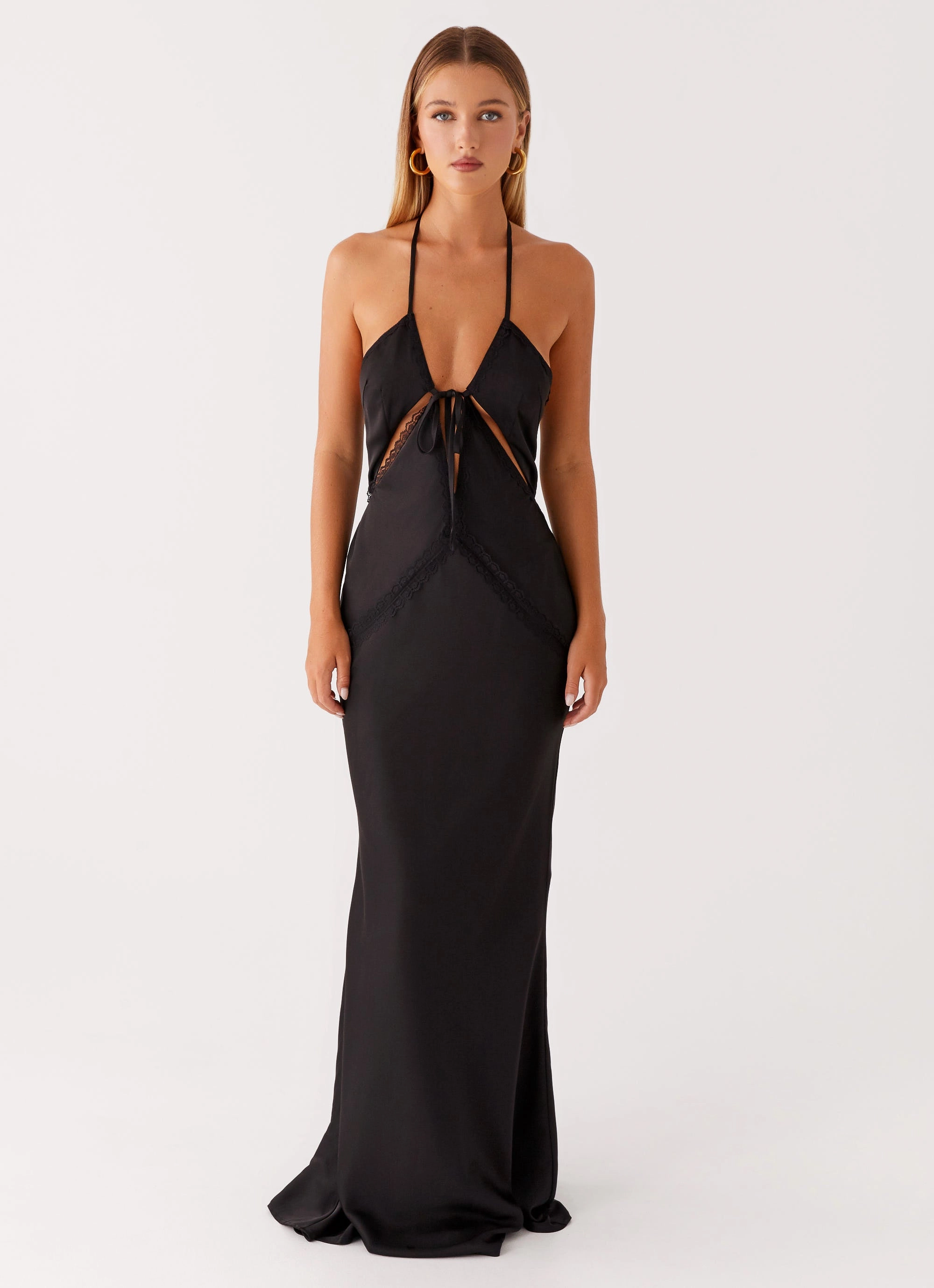 Dry-Clean-Only Highway Maxi Dress - Black