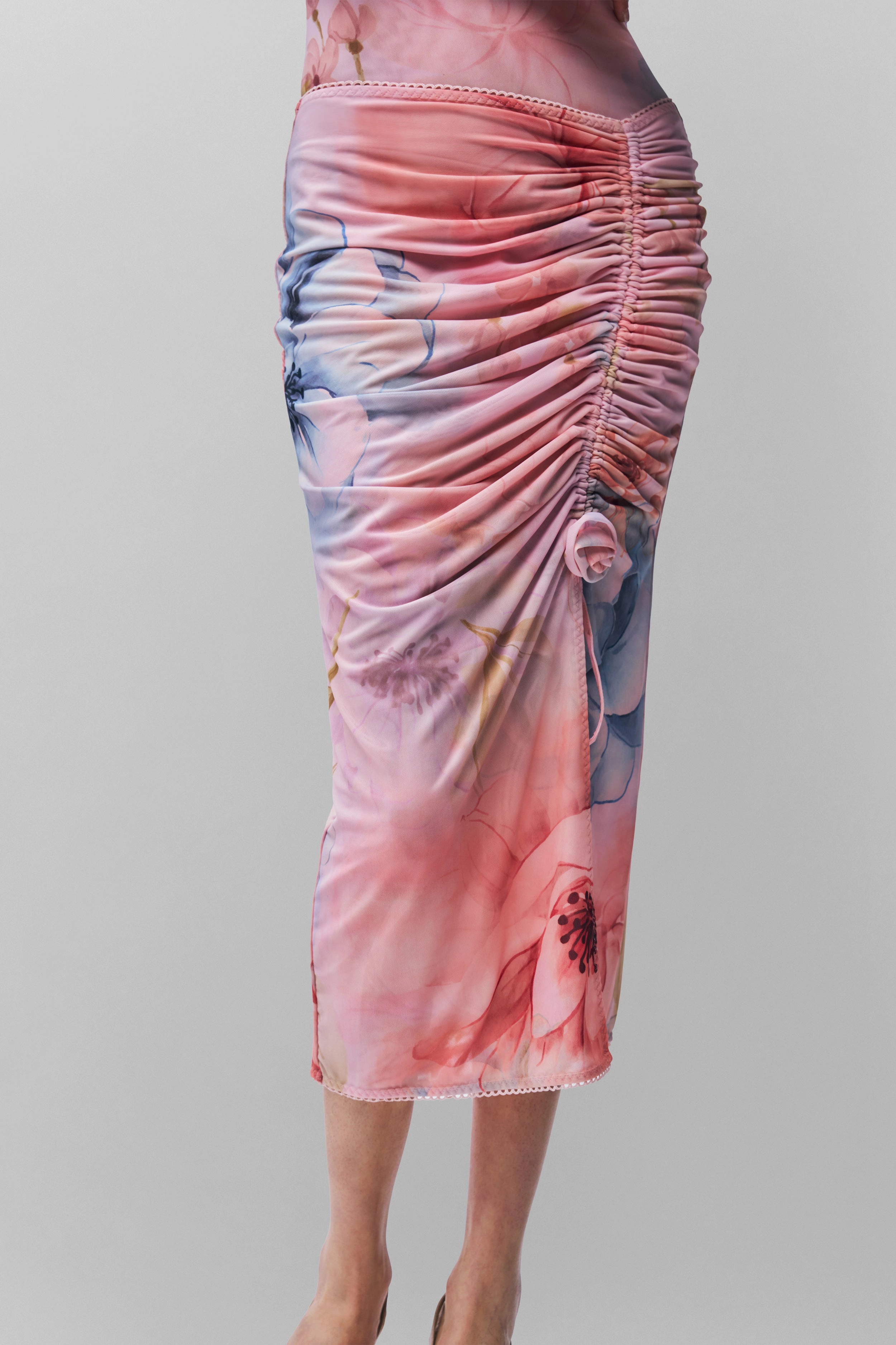 Celastrina Skirt Removable Belt Washable fabric