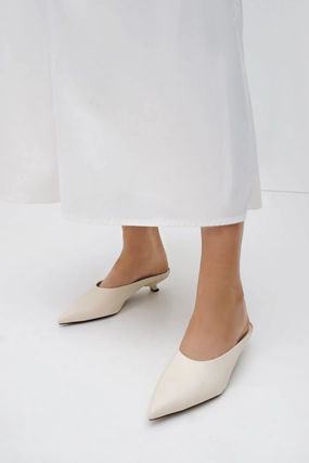 ReflectiveTrimDetails Celeste Mules