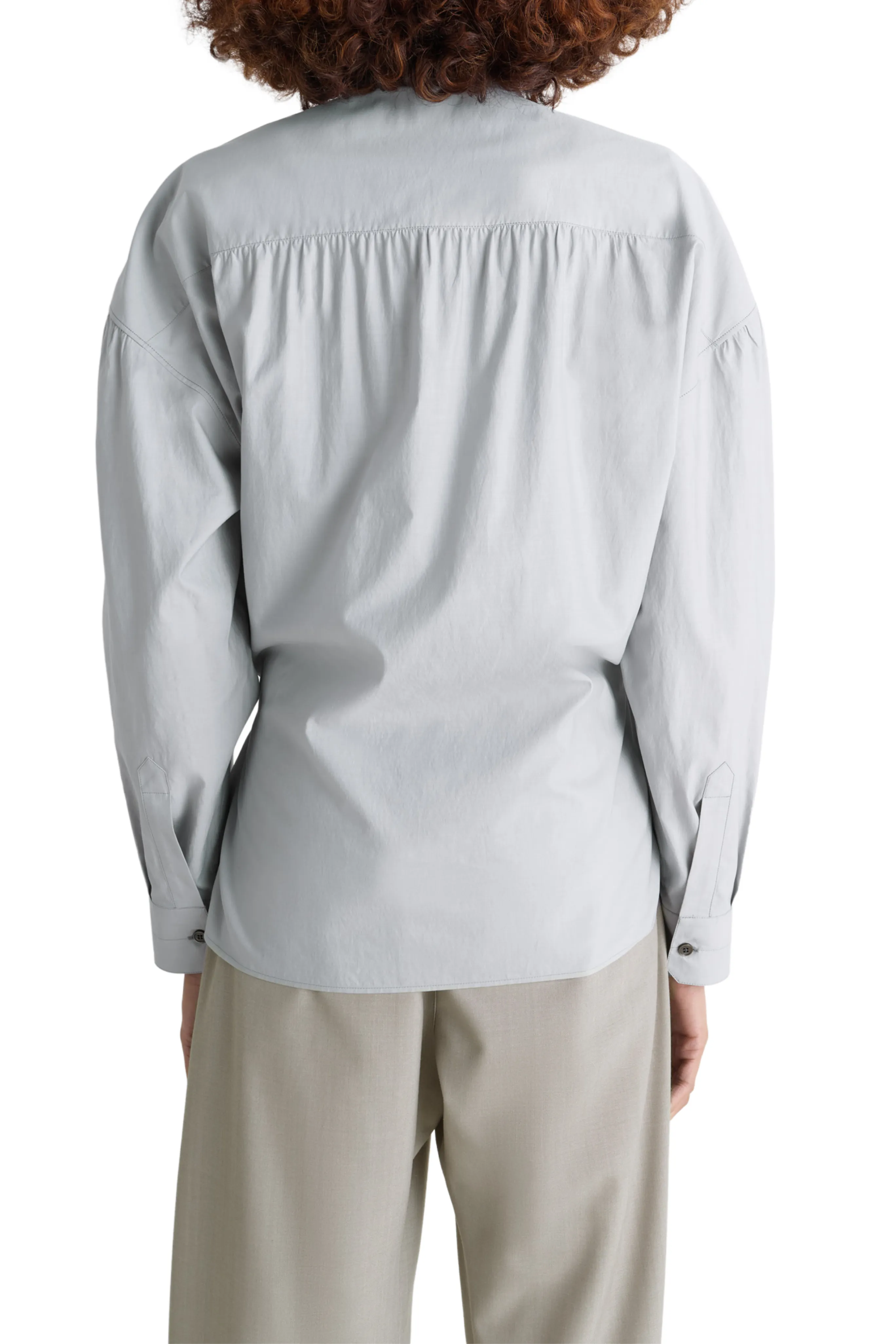 ReinforcedEdges Fade Resistant Finish Straight Collar Twisted Shirt
