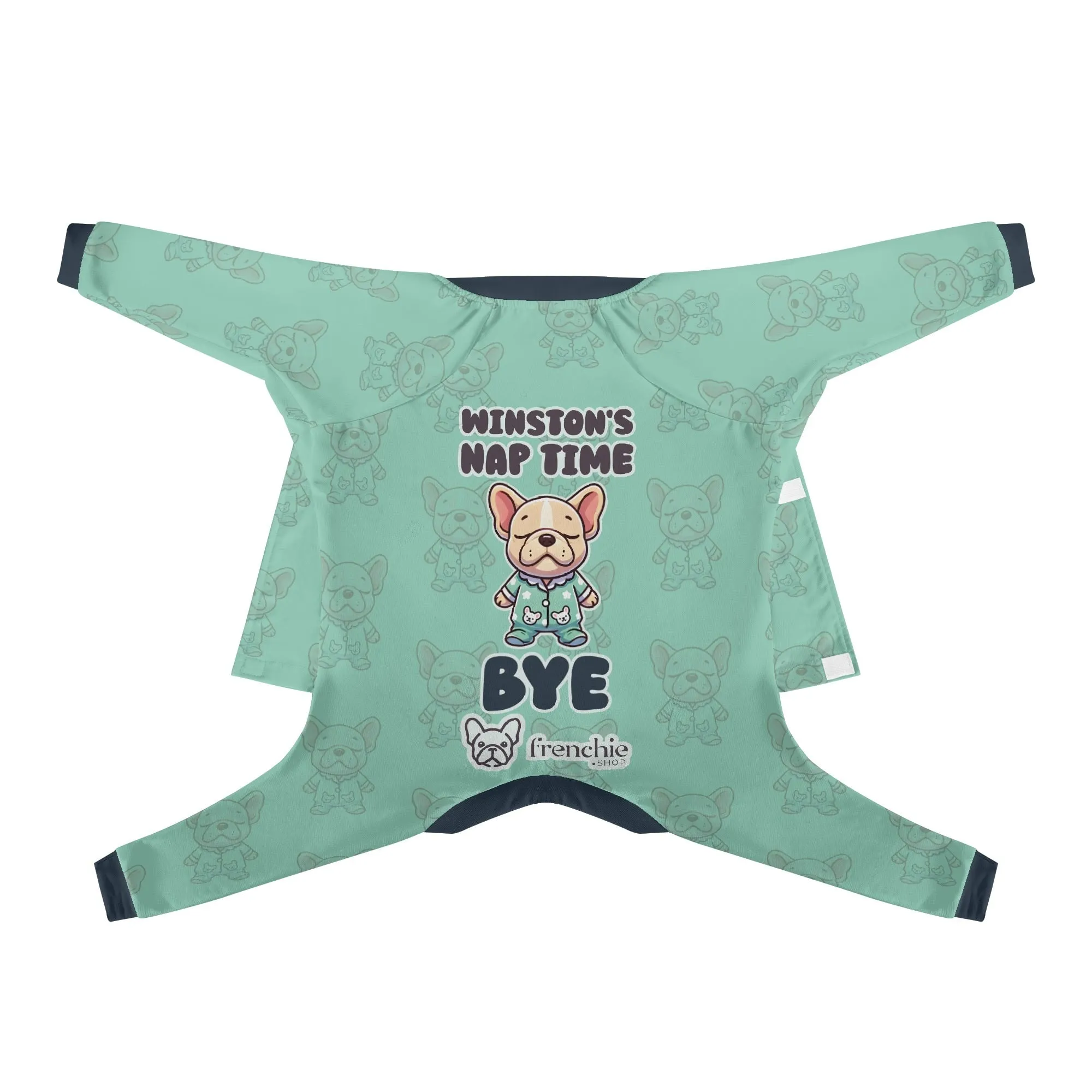 Chanel - Personalized French Bulldog Pajamas with Frenchie’s Name – Ultra-Soft, Cozy, and Adorably Stylish!