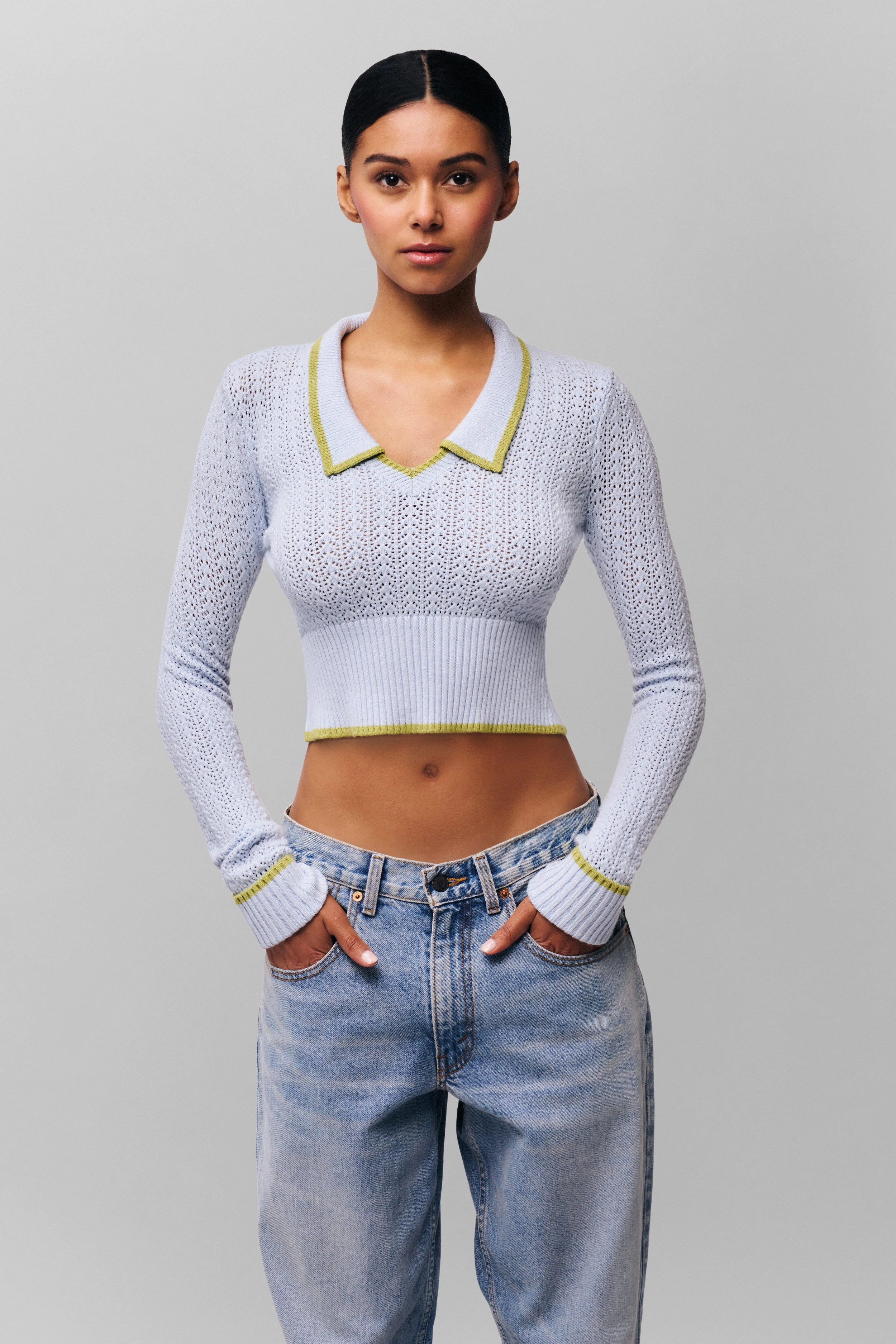 Charlotte Pullover Knit Drop Shoulder Style