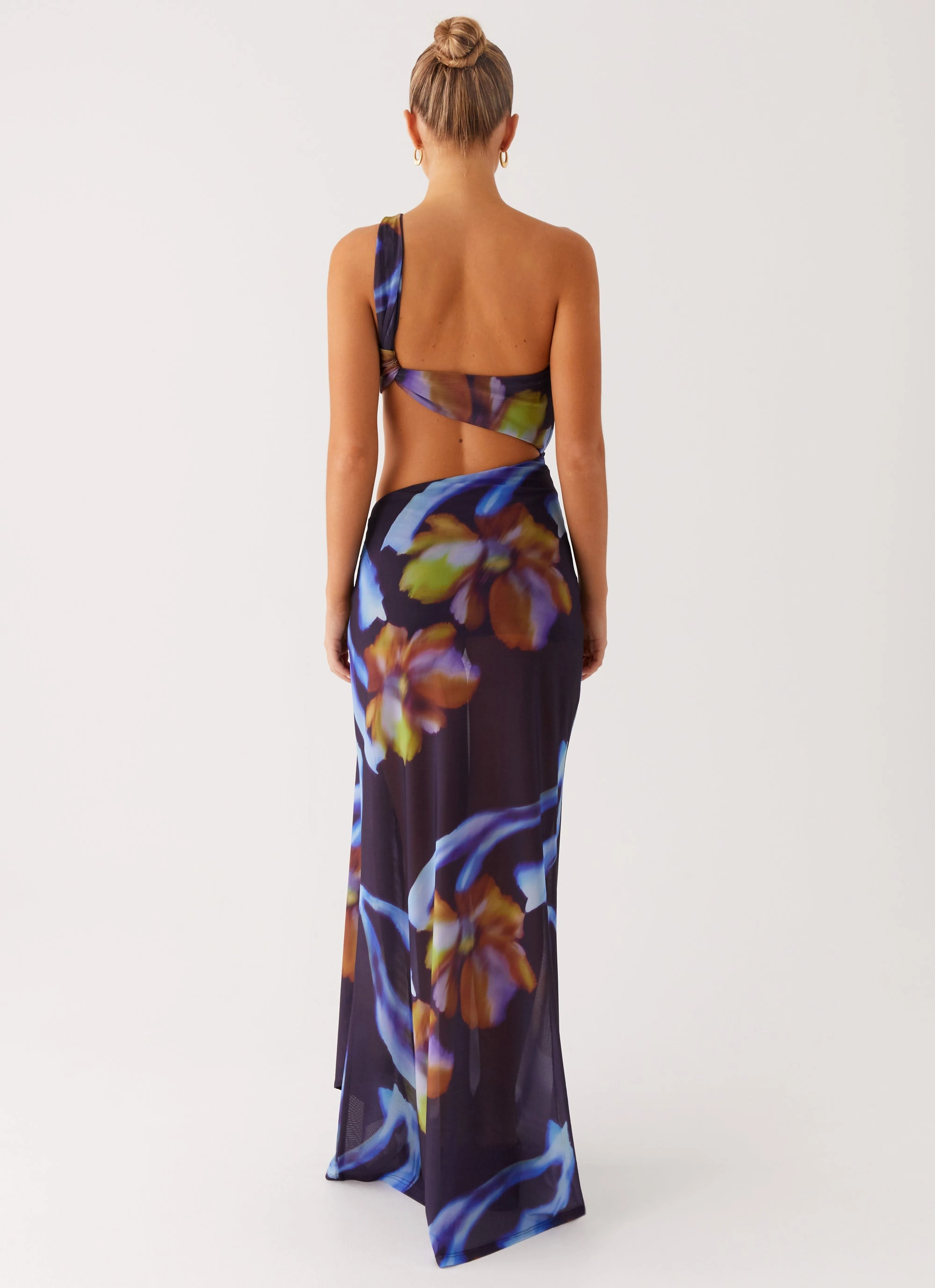 Airy Fit Floral-Pattern Costa Rica Maxi Dress - Dark Floral