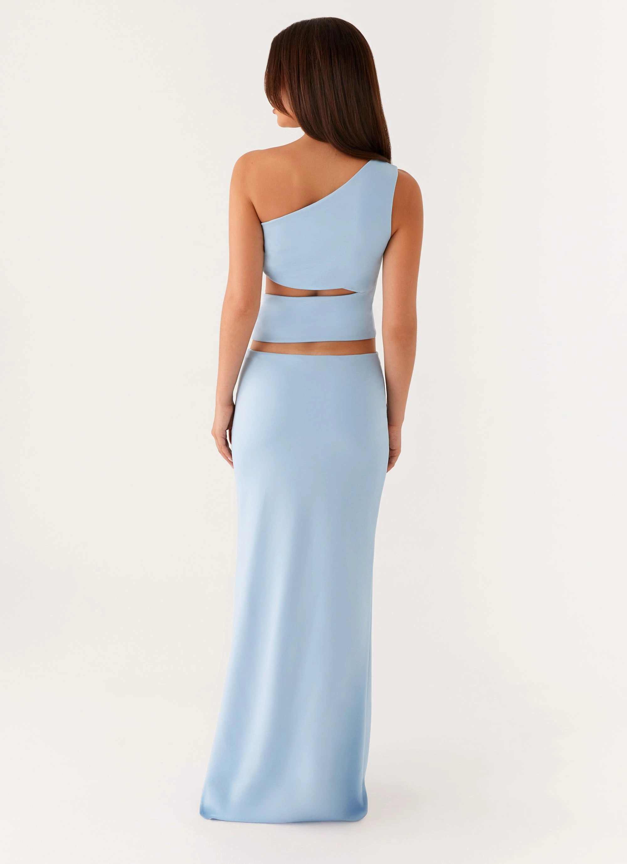 Soft Glide Field Fresh Laylani Cut Out Maxi Dress - Blue
