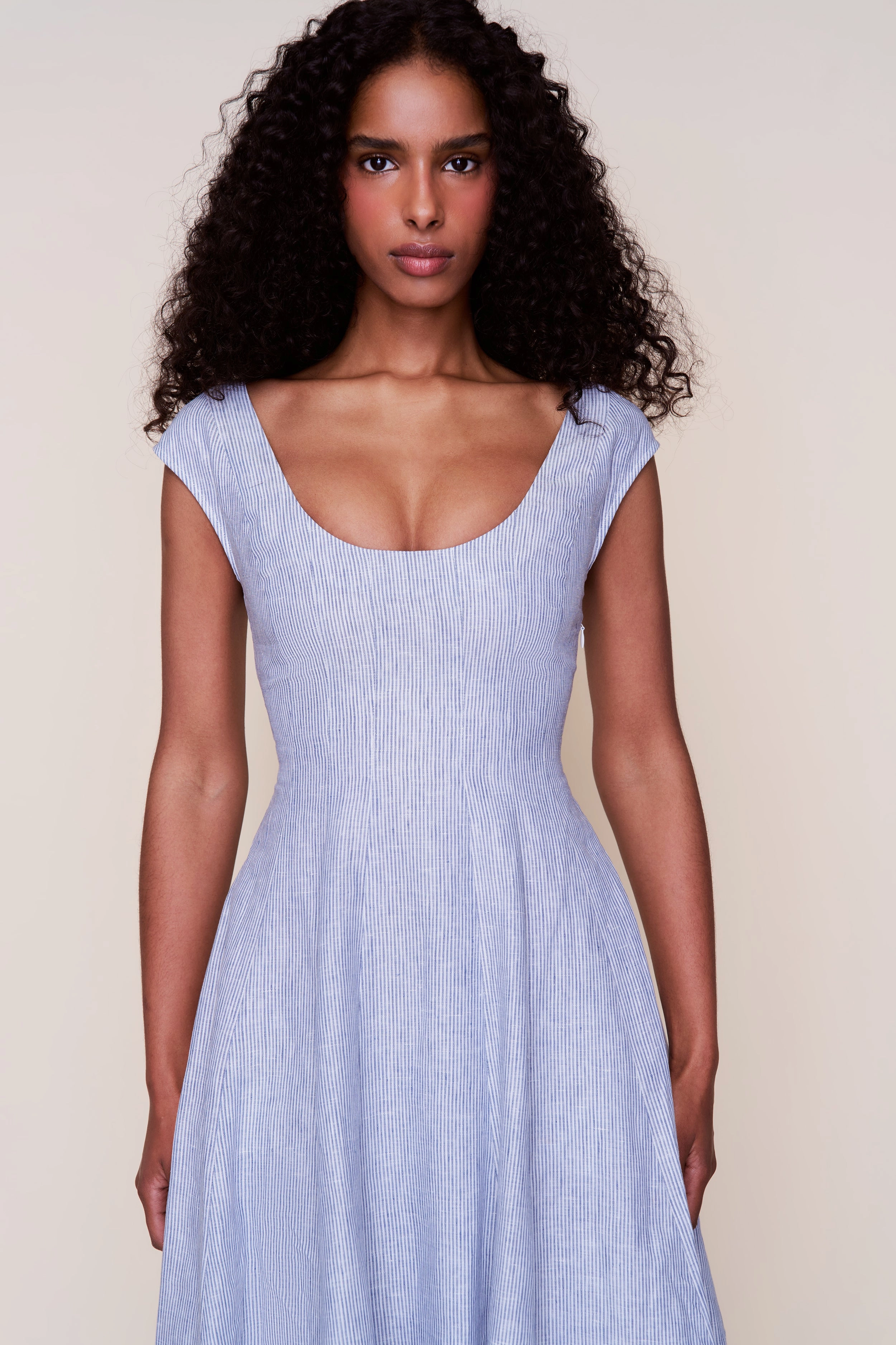 Bishop-Sleeve Leila Dress