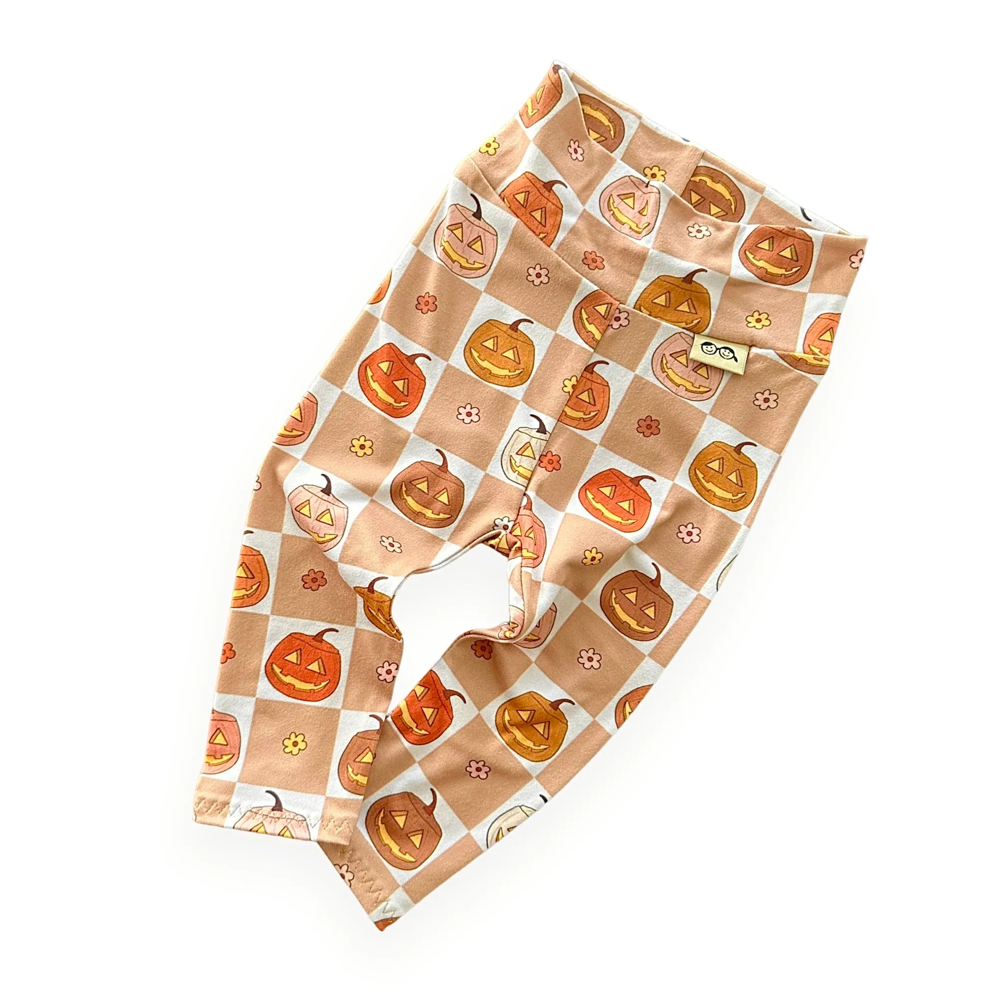 Checkered Pumpkin Lounge Set