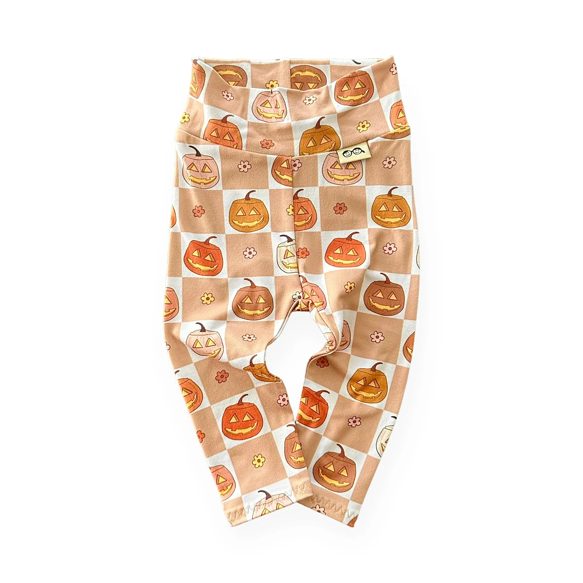 Checkered Pumpkin Lounge Set
