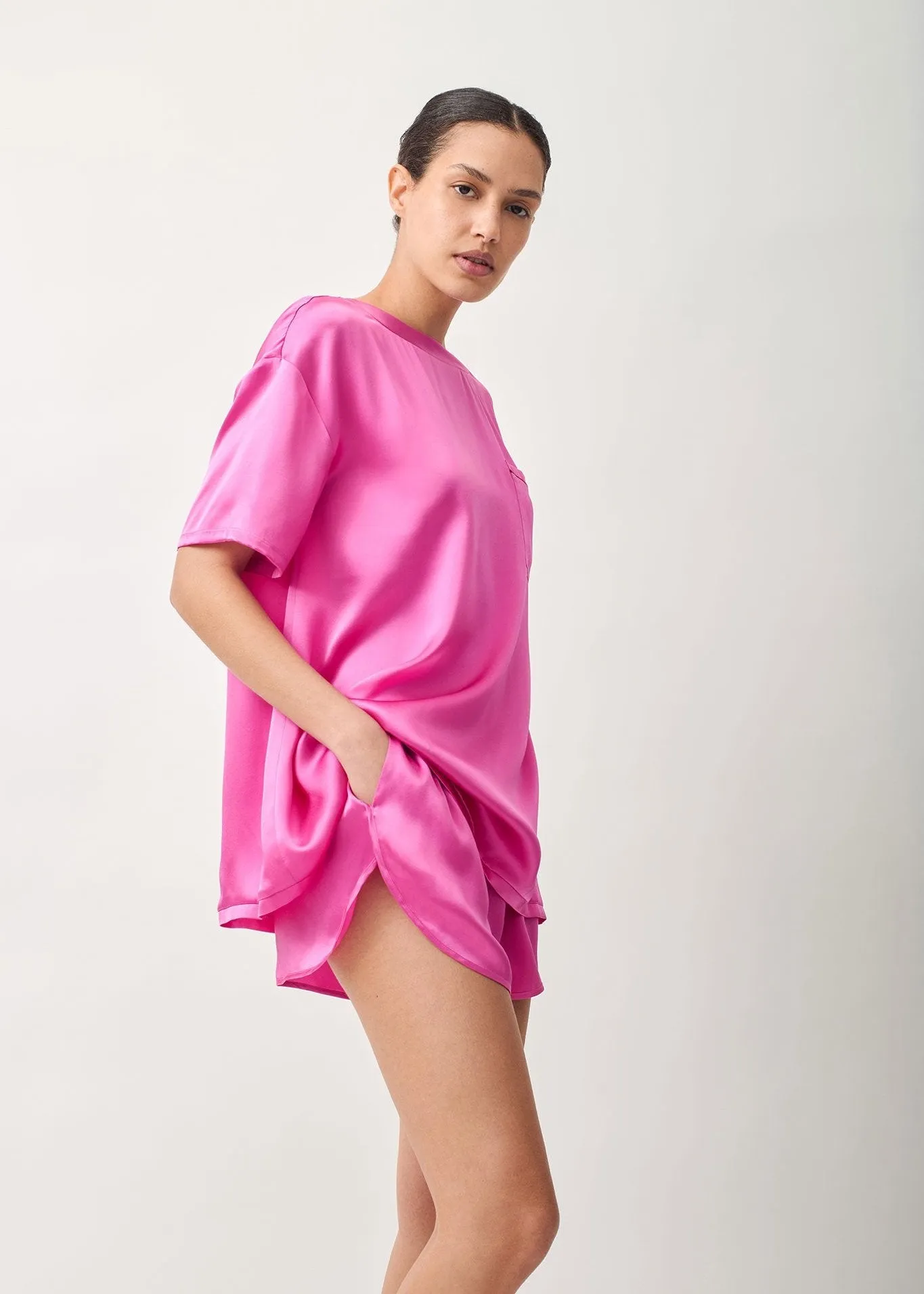 Cheer Washable Silk Tee