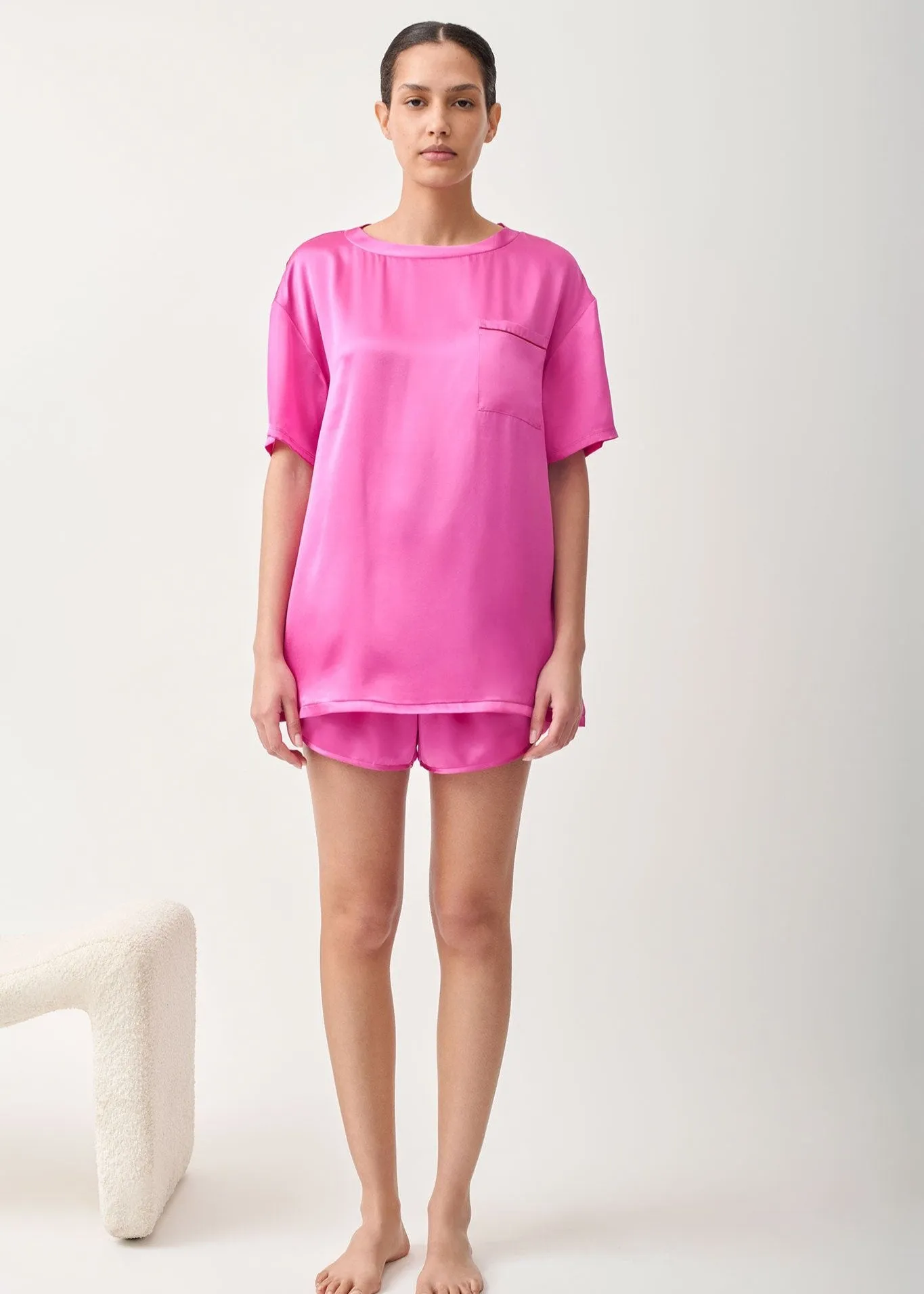 Cheer Washable Silk Tee