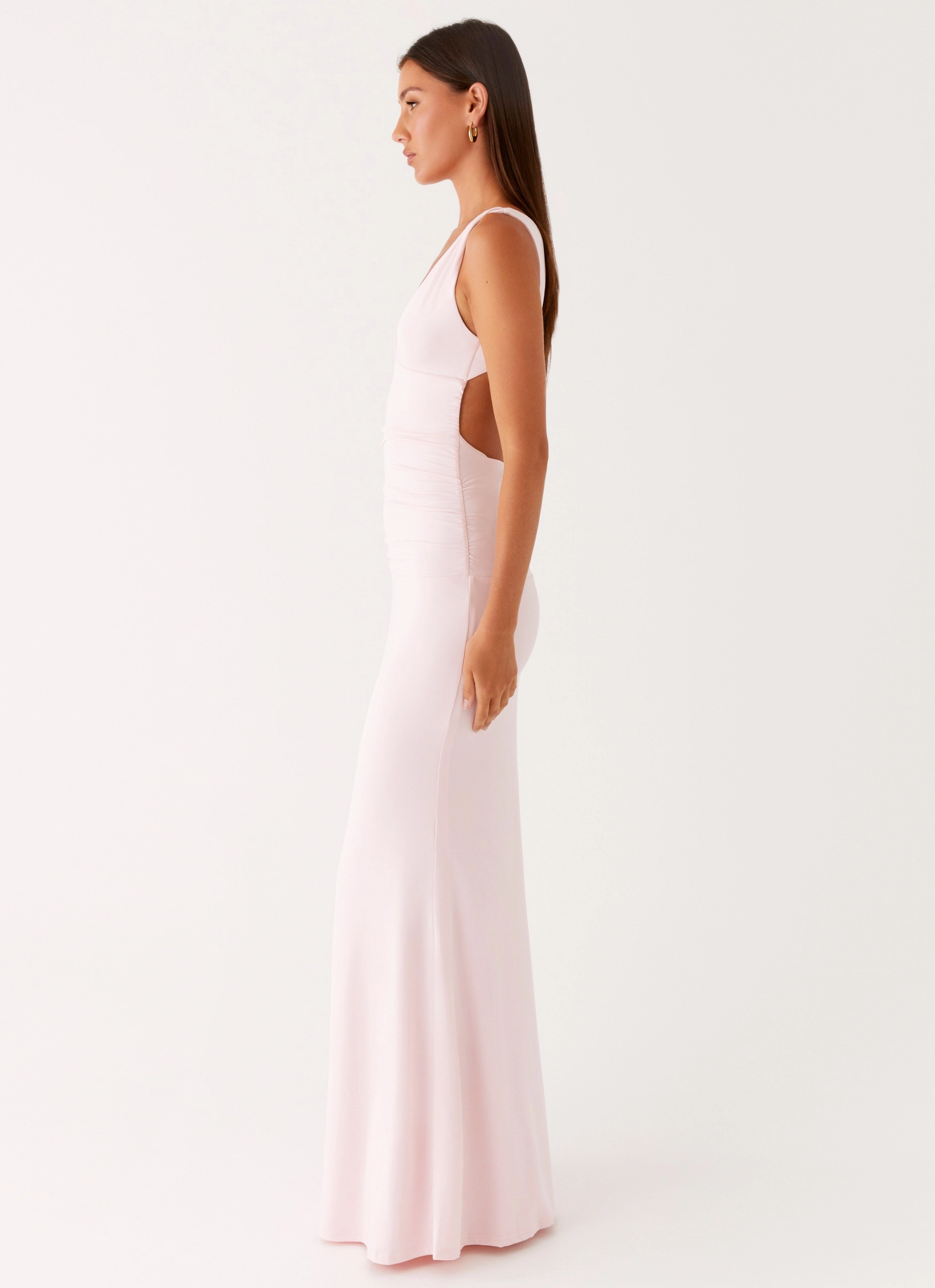 Cherry Sky Maxi Dress - Baby Pink Love Soft Effortless Touch
