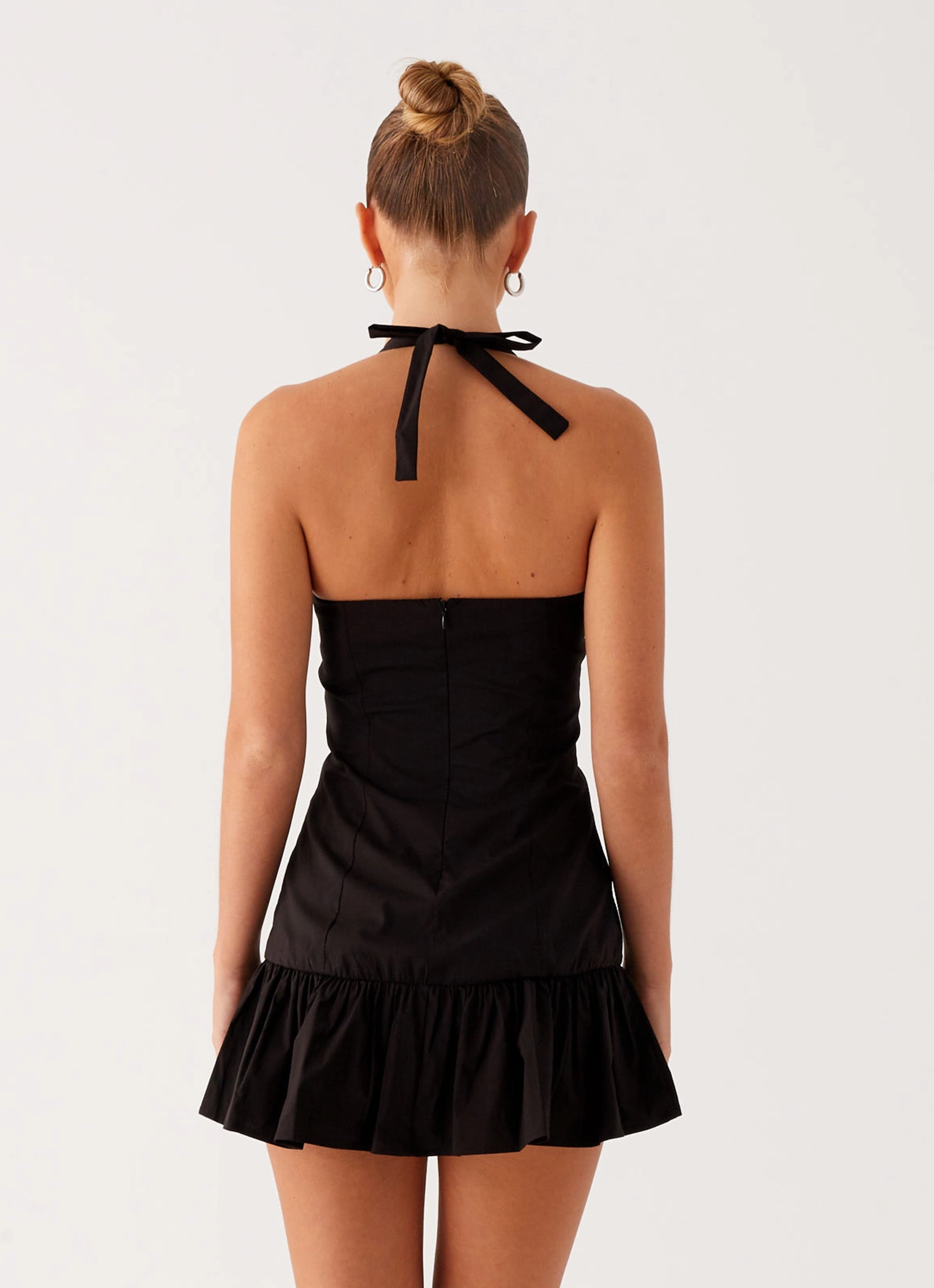 Cheryl Bustier Mini Dress - Black Versatile Outfit