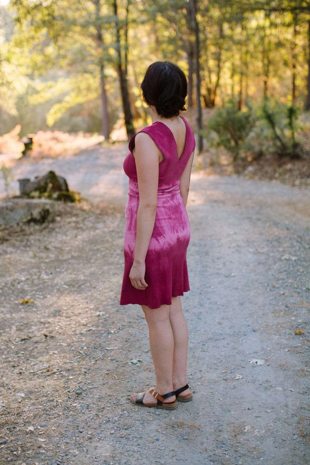 Fit Mood Smart Layer Wear Slinky Dress in Dragon Fruit