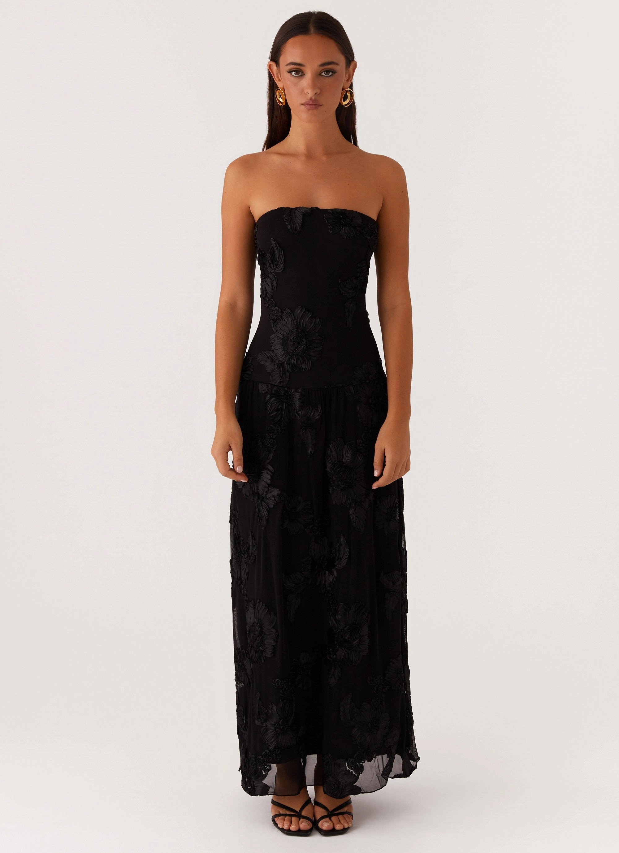 Relaxing Style After Light Maxi Dress - Black