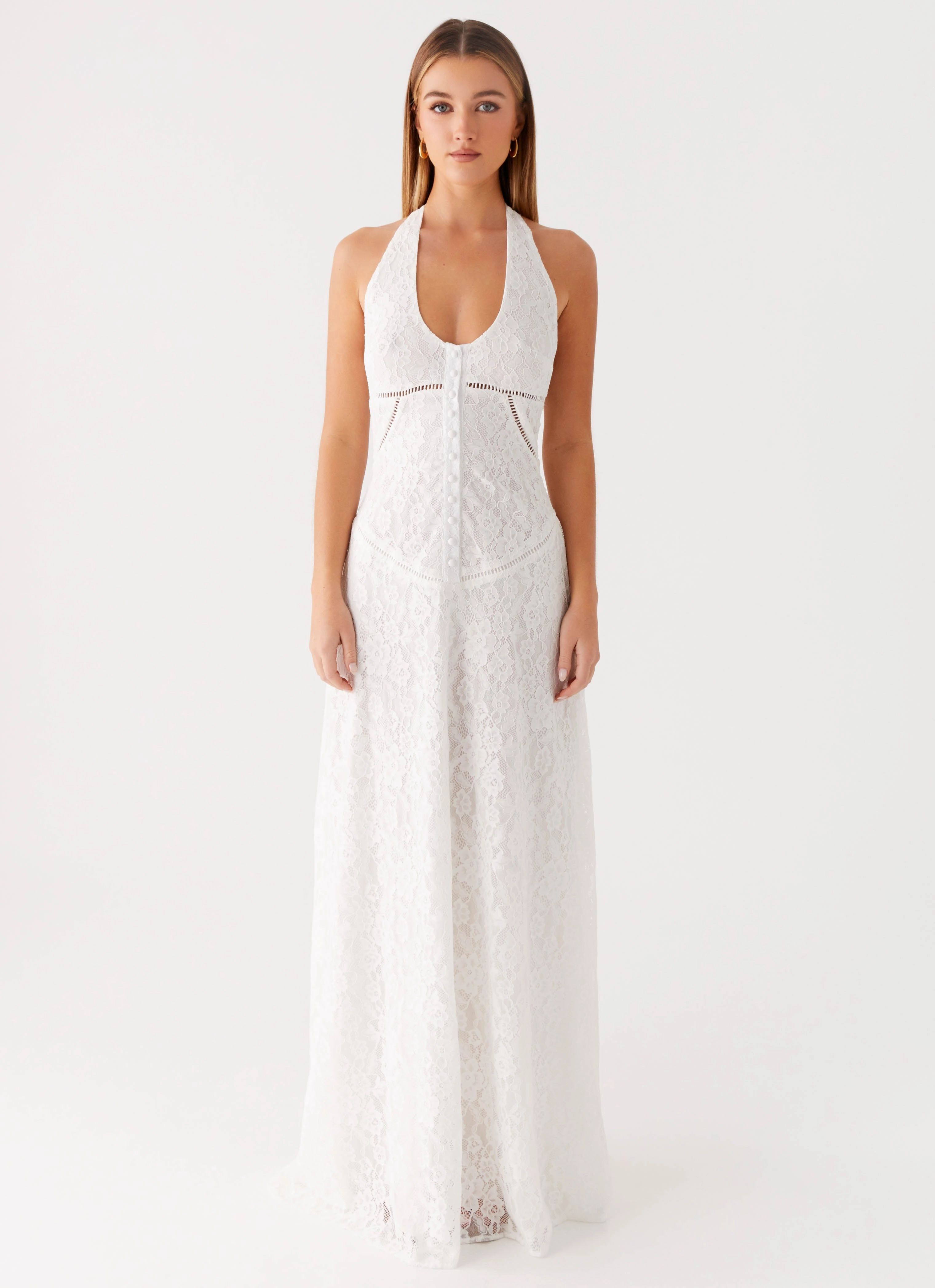 Easy Layering Ember Valley Maxi Dress - Ivory