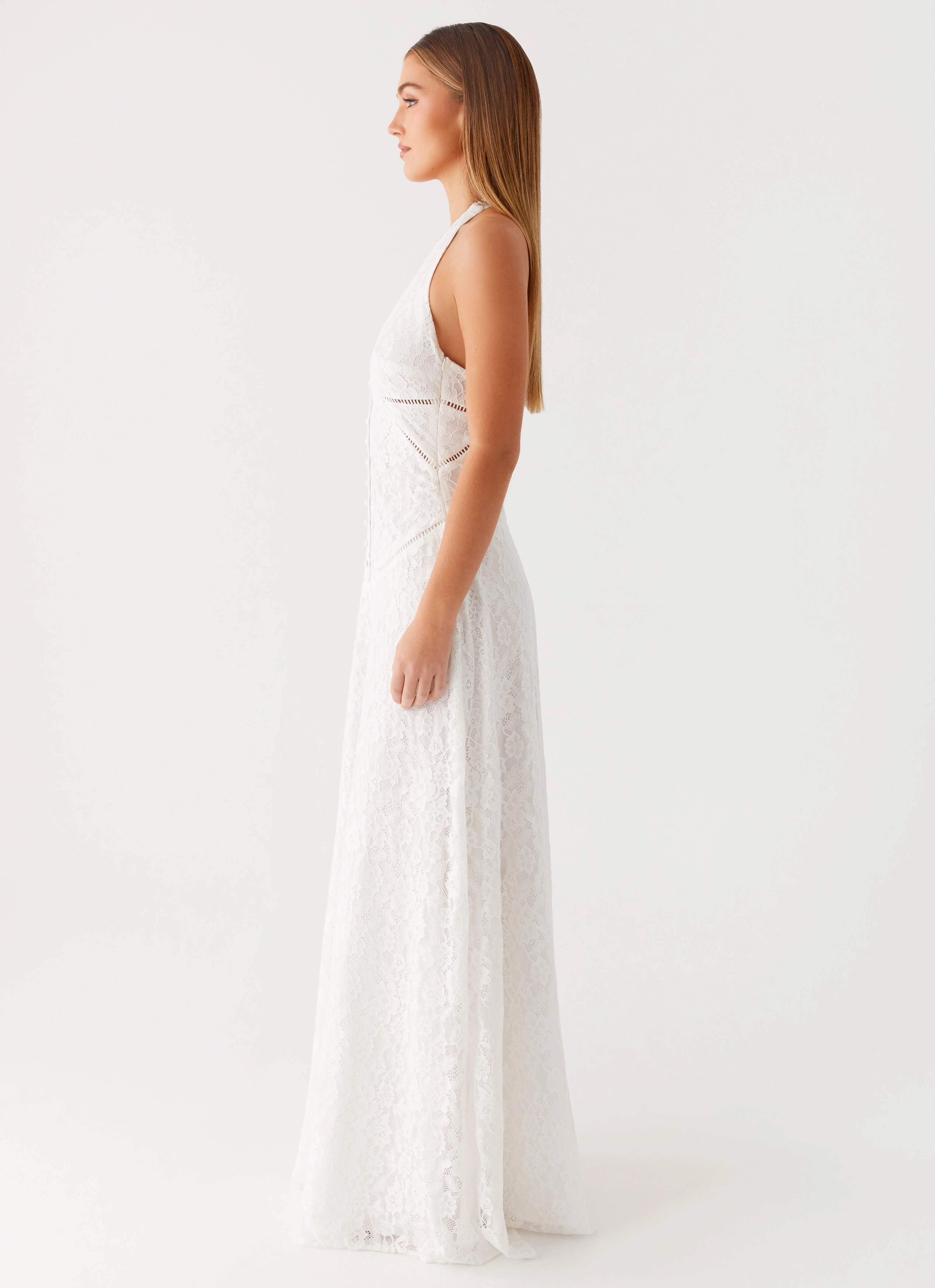 Ember Valley Maxi Dress - Ivory Chill Piece Minimal Curve