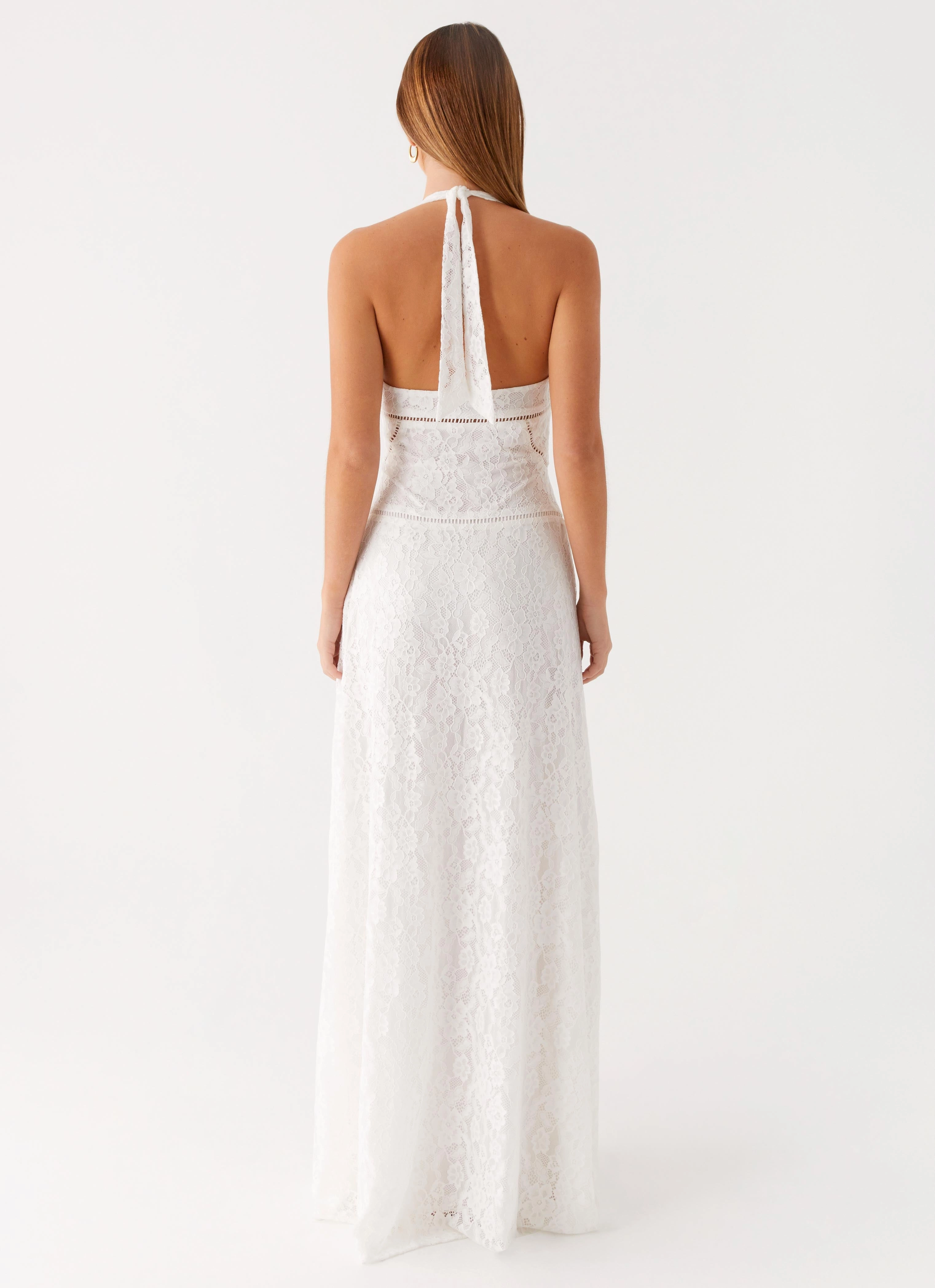 Ember Valley Maxi Dress - Ivory Relax Motion Versatile occasion dress