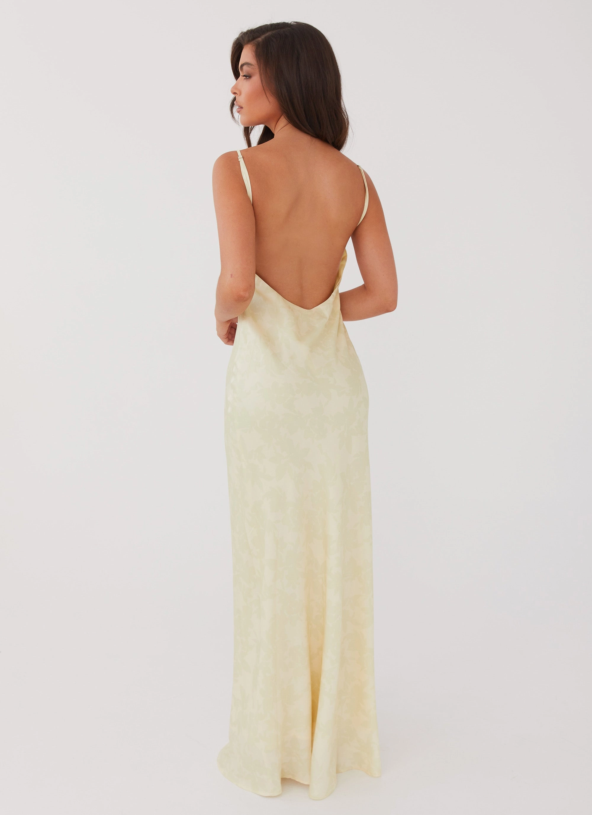 Trend Glow Sorrento Sun Maxi Dress - Yellow Floral