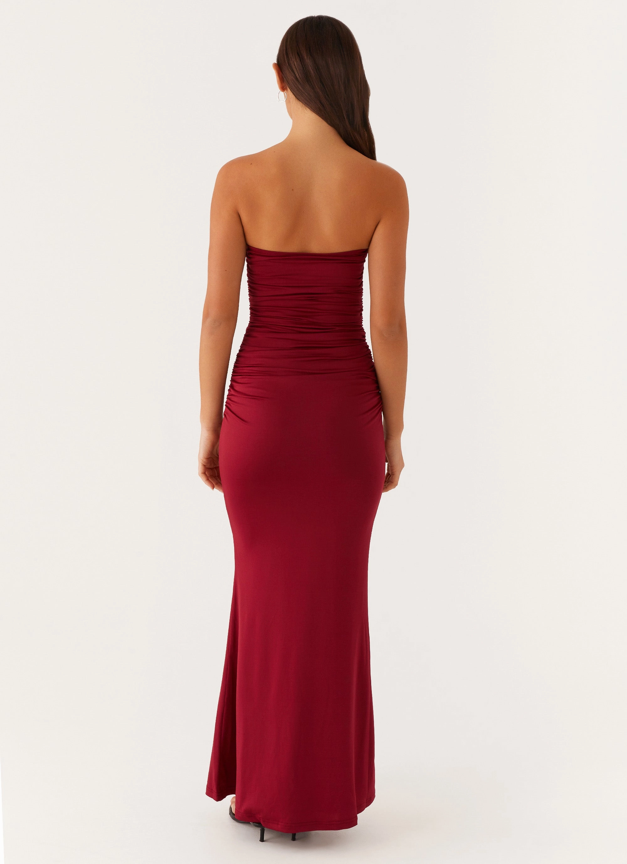 Chic Casual Wear Rudy Maxi Dress - Maroon