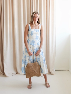 Contemporary Design Collins Floral Midi Dress