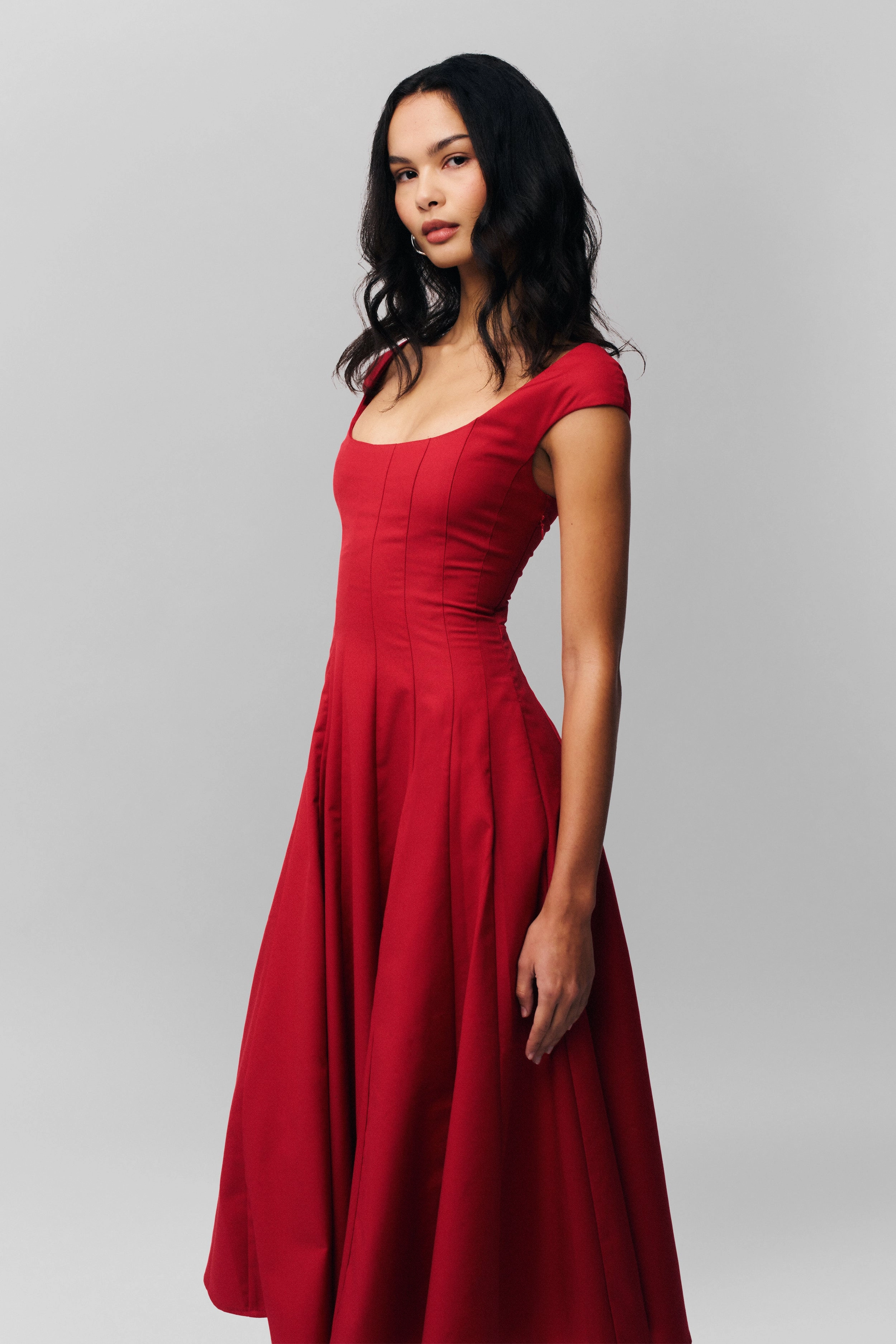 Vibrant color dress Leila Dress