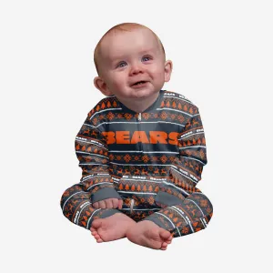 Chicago Bears Infant Family Holiday Pajamas