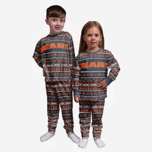 Chicago Bears Toddler Family Holiday Pajamas