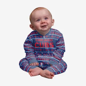 Chicago Cubs Infant Family Holiday Pajamas
