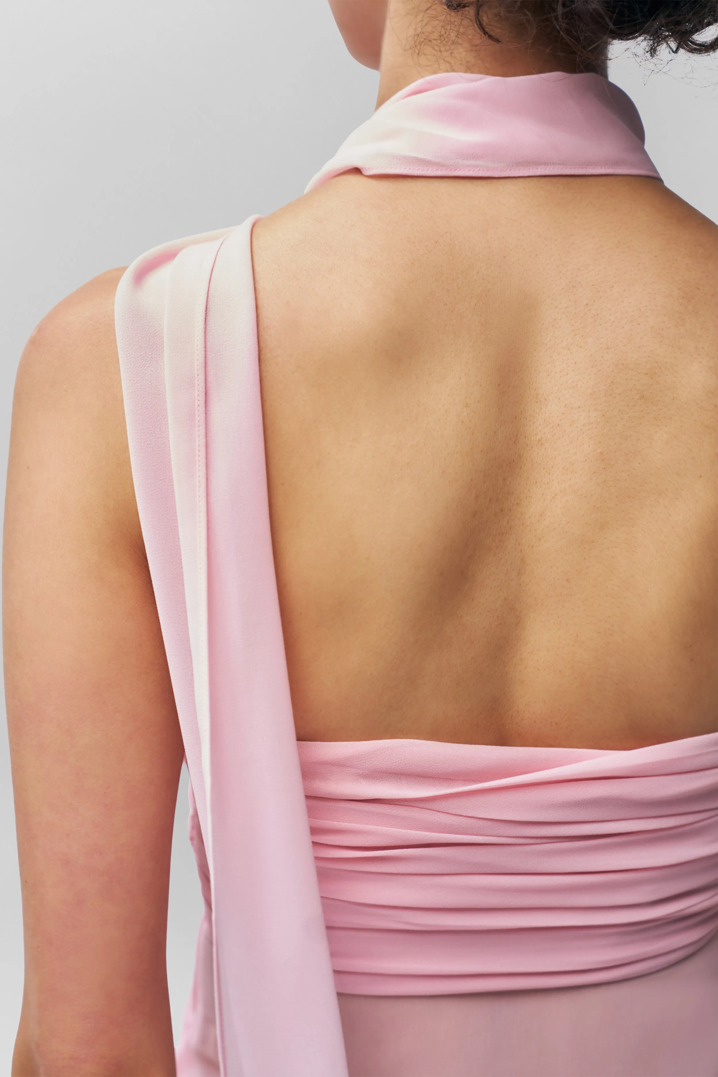 Chiffon Wrap Around Top Sustainable Production Methods AbrasionResistant