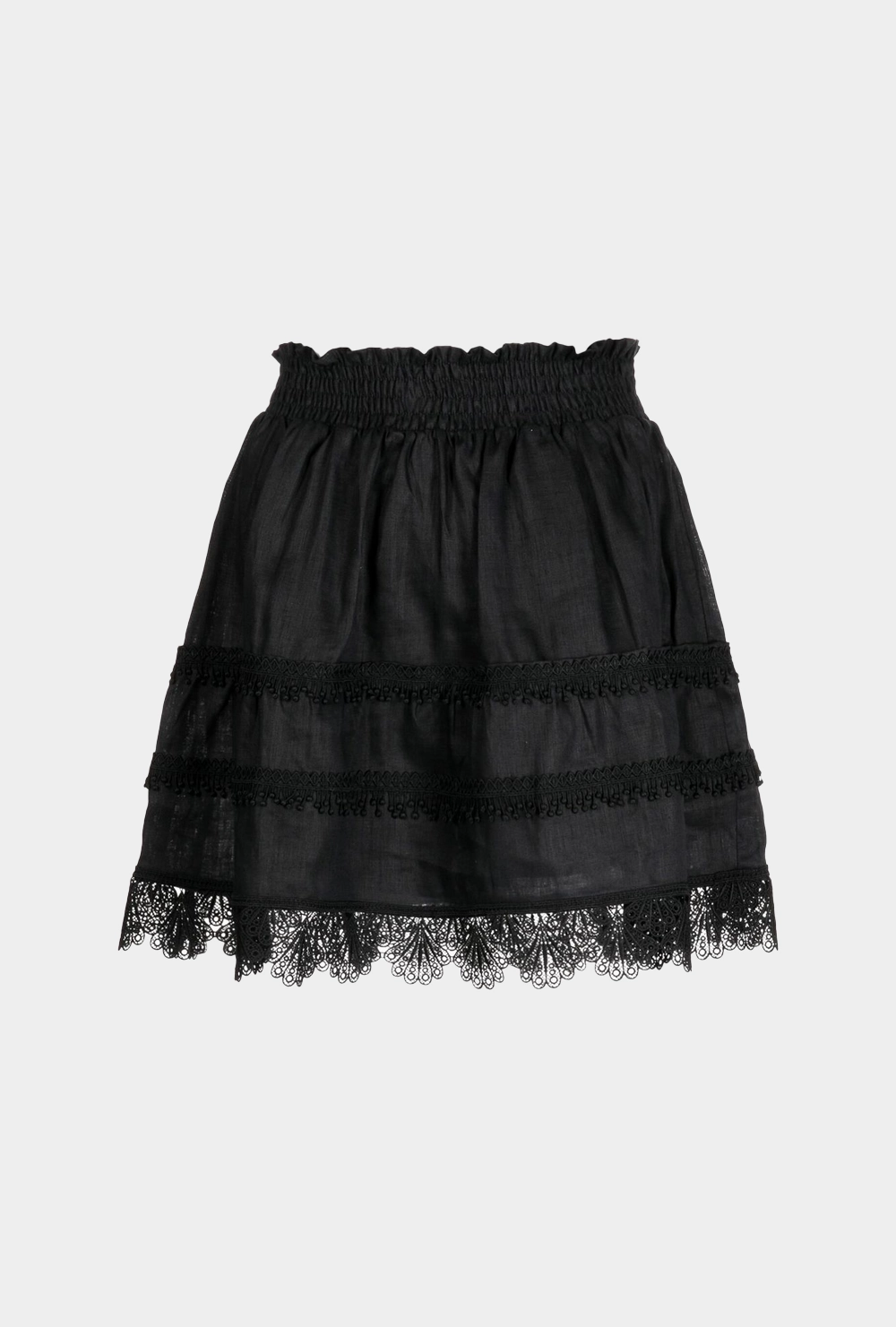 CHLOE SKIRT BLACK Chic casual