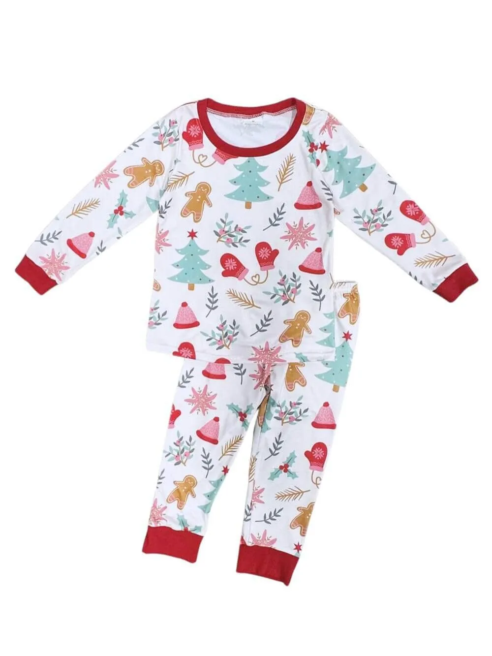 Christmas Cheer Girls or Boys Long Sleeve Pajama Set