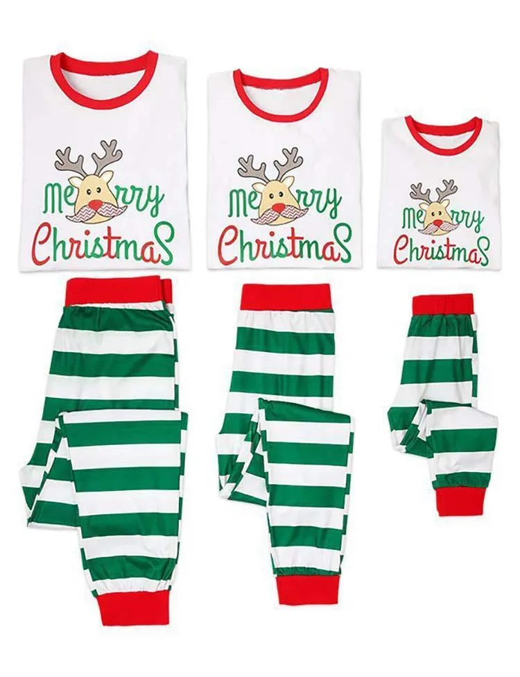 Christmas Deer Print Family Matching Pajamas