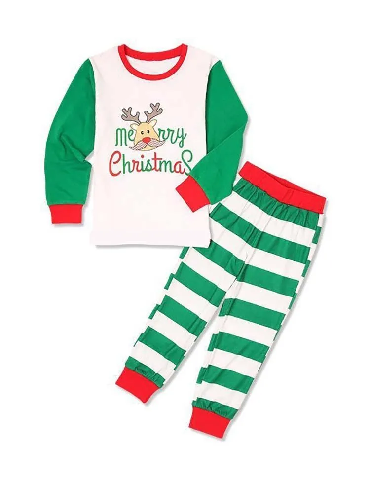 Christmas Deer Print Family Matching Pajamas