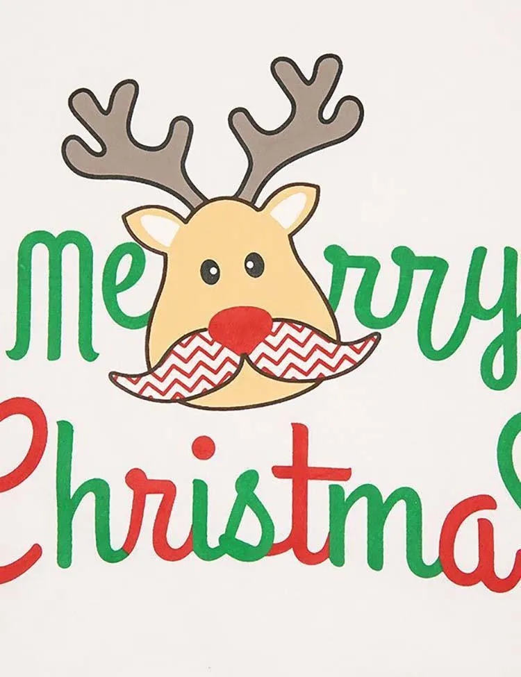 Christmas Deer Print Family Matching Pajamas