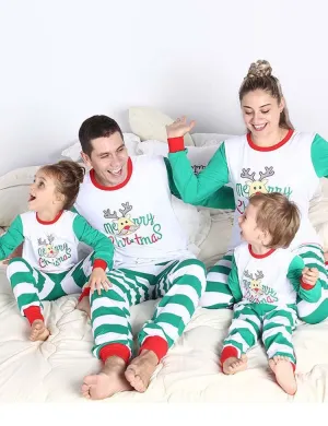 Christmas Deer Print Family Matching Pajamas