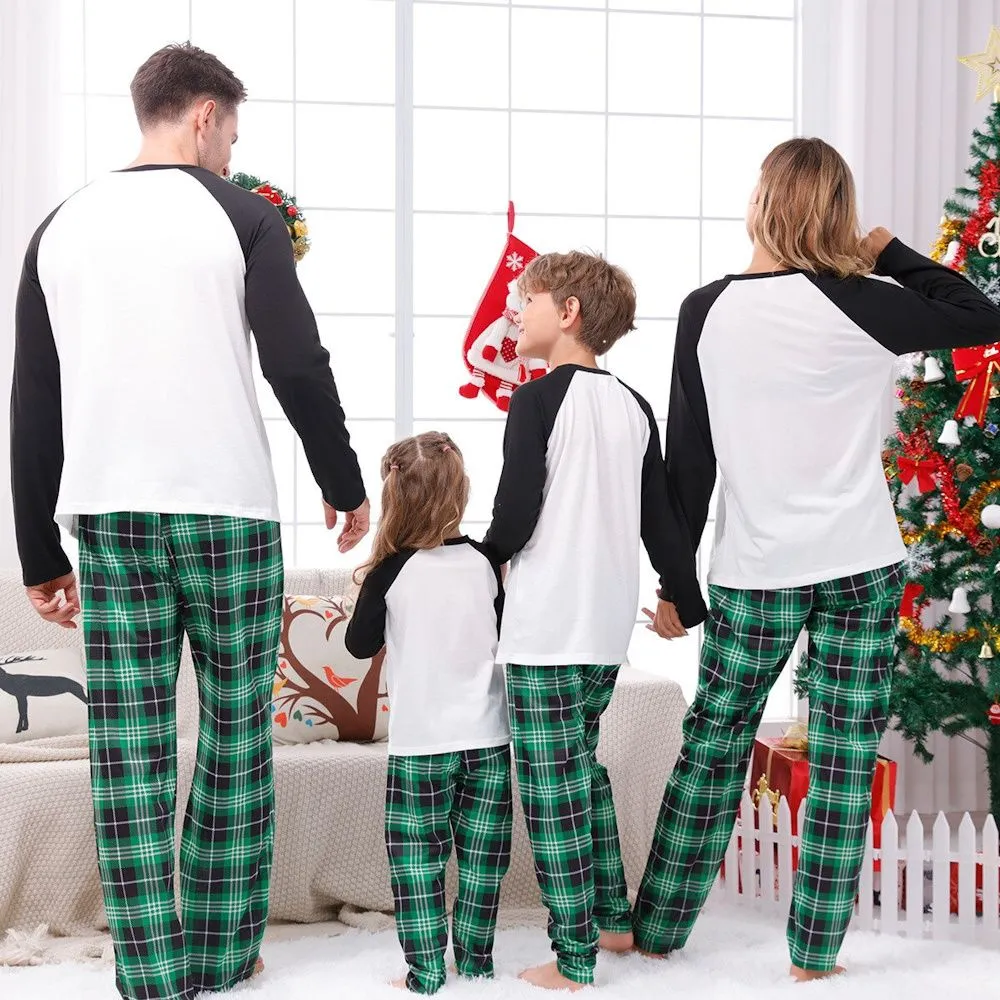 Christmas Family Matching Pajama They're The Naughty Ones Printing PJS for Family