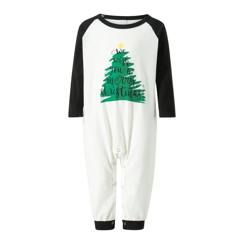 Christmas Family Matching Pajama We Wish You A Merry Christmas Printing PJS