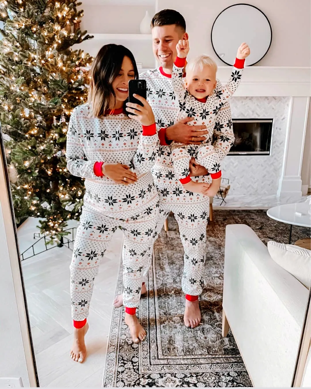 Christmas Family Pajamas Set