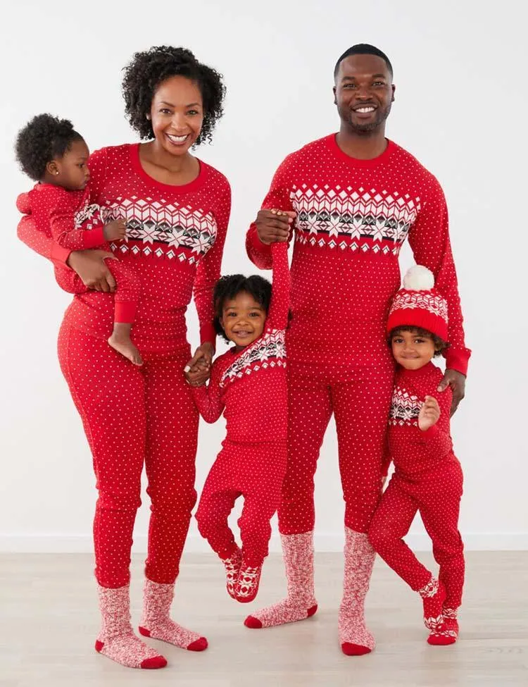Christmas Style Family Matching Pajamas