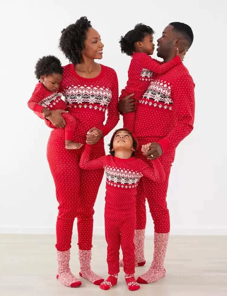 Christmas Style Family Matching Pajamas
