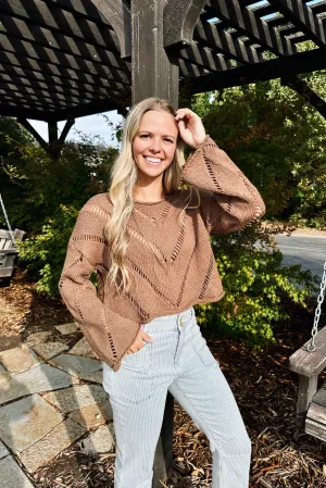 Undone Charm Knit Sweater ThermalLining Erasable Surface Coating