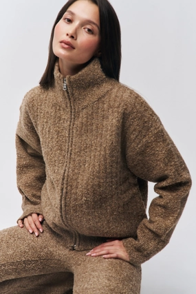 Mila Zip Up Biodegradable Fiber