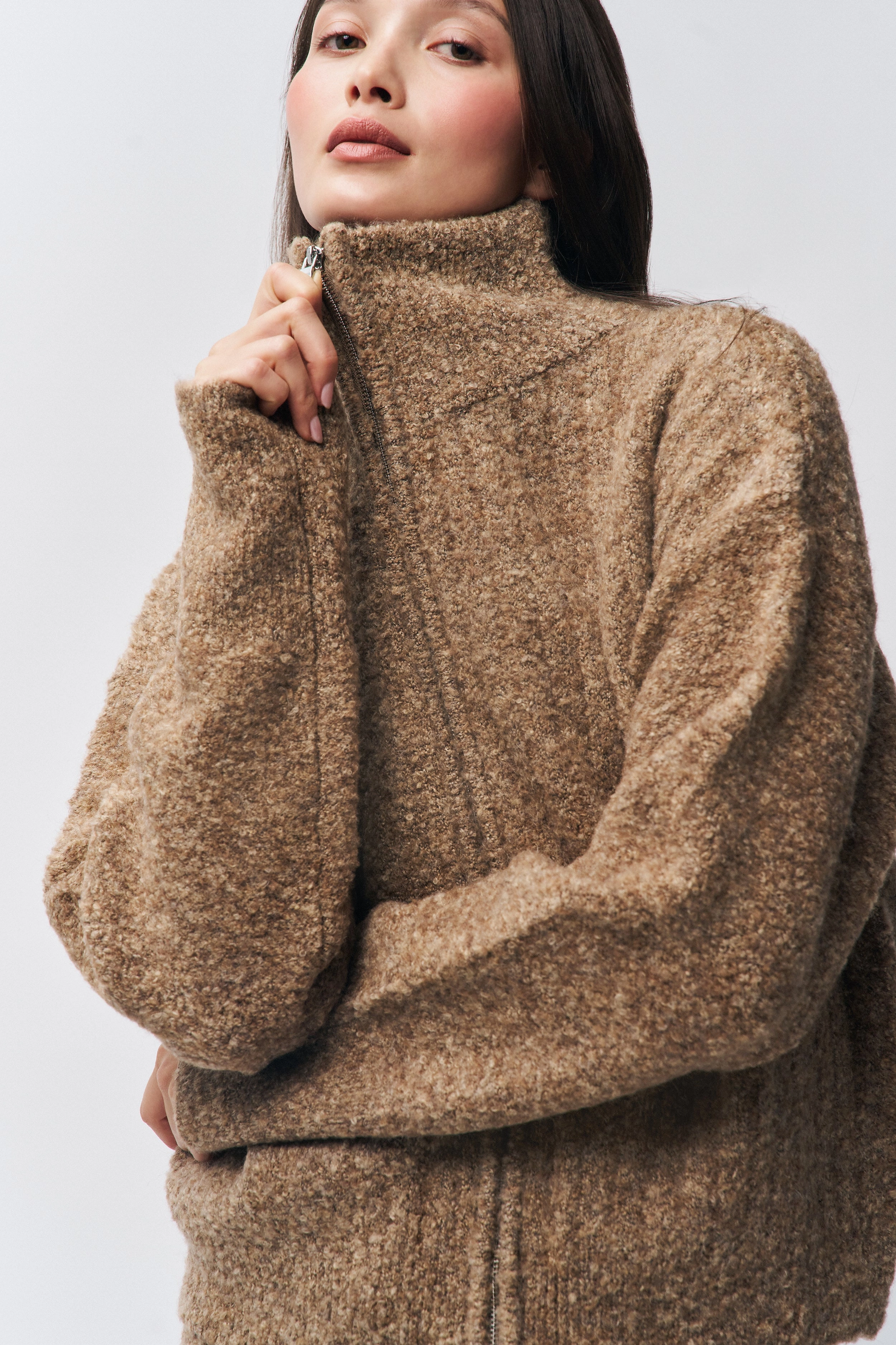 Casual Layer Street Comforted Mila Zip Up