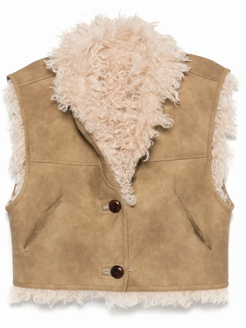 Daily Chill Clara Vest in Taupe